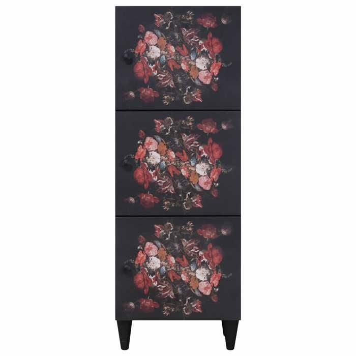 (78477)NEUFBuffet de rangement - Cabinet/Armoire de rangement - avec porte Multicolore 40x335x110cm - armoire à étagère - Dessus r