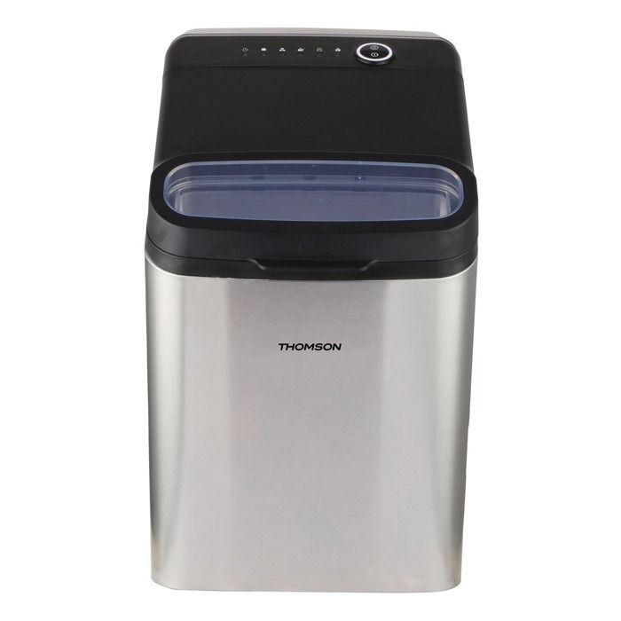 Machine À Glaçons Thomson THICE15SS – 15 kg/24h, 2 Tailles de Glaçons, Finition Inox - vue 3