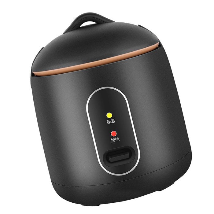 Mini Cuiseur à Riz Petit Cuiseur à Riz Automatique de 12 L avec Marmite à Vapeur pour Dortoir et Petite Cuisine