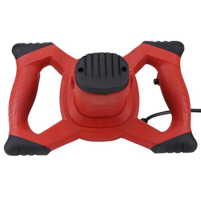 Malaxeur à Béton électrique 2300W SILVEL - 6 Vitesses, 110V, Parfait Pour Mortier, Peinture Et Ciment