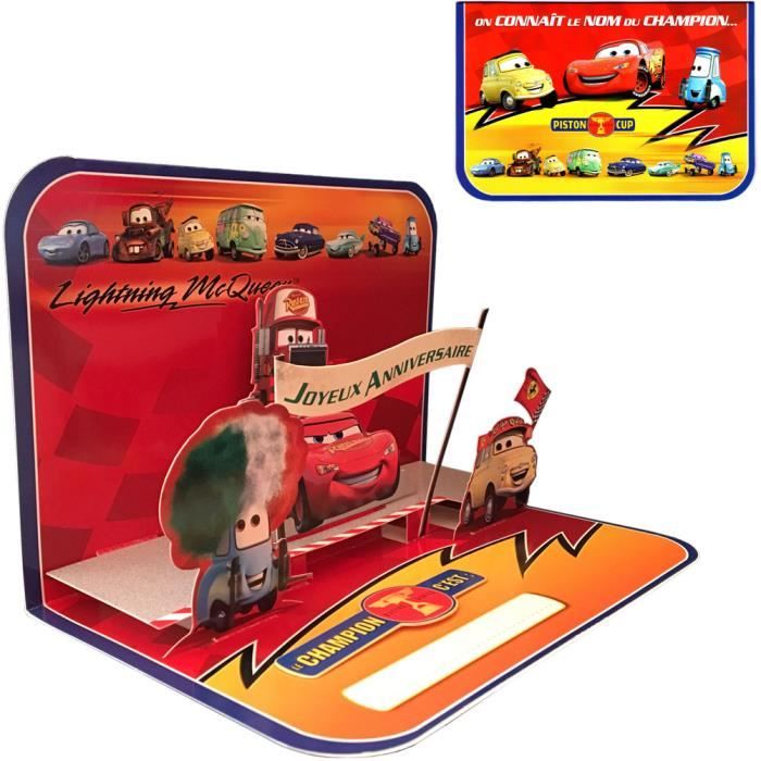 Carte Anniversaire 3d Disney Cars Achat Vente Faire Part Invitation Carte Anniversaire 3d Disne Cdiscount Carte Anniversaire 3d Disney Cars Achat Vente Faire Part Invitation Carte Anniversaire 3d Disne Cdiscount