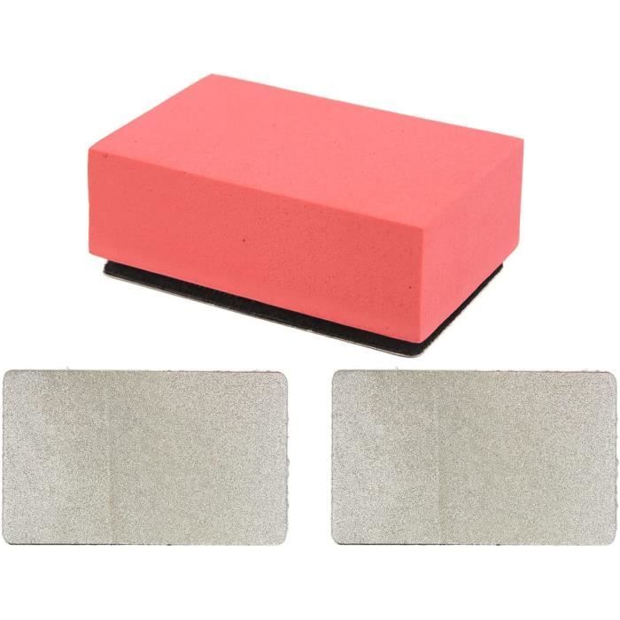 4 Blocs à Poncer Diamant - 60# 100# 200# 400# - Pour Carrelage, Marbre, Granit, Béton - Manuelle Et Précise