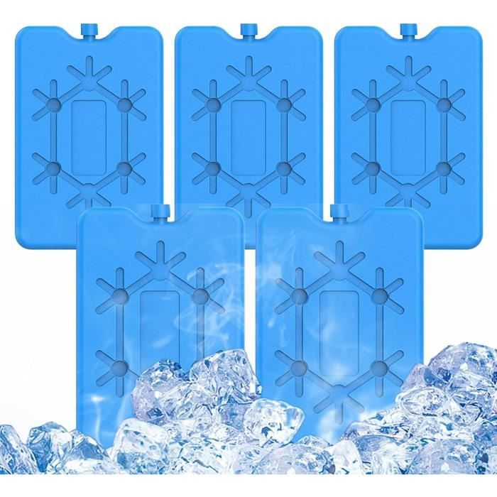 Lot De 4 Sacs De Glace Pour Sacs à Déjeuner Et Coffres De Congélation | Sacs De Congélation Fins