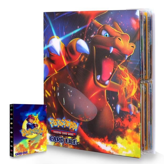 Classeur Carte Pokemon, Porte Carte à Collectionner, 400 Pochette Carte,  Album de Pokemon Cartes Gx Vmax，