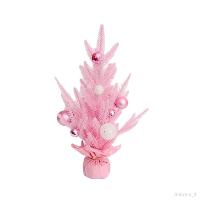 3 Sapins De Noël Miniatures Avec Lumières LED - Décorations De Table, Batterie Incluse - Design Dégradé Brillant - 2