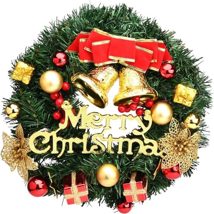 COURONNE POUR PORTE D'entrée Ornement D'épouvantail Suspendu Guirlande