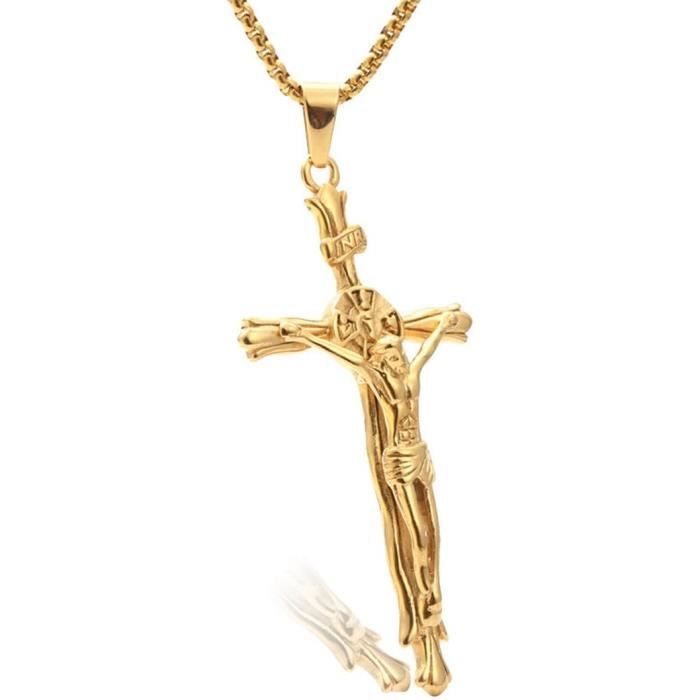 Collier Ras Du Cou Argent 925 Avec Pendentif Croix - Titré, Sans Emballage