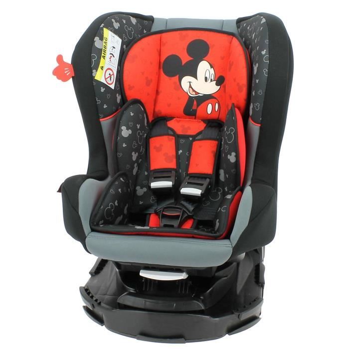 siege auto bebe mickey