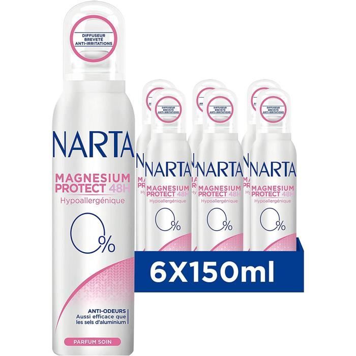 Magnesium Protect Déodorant Spray Femme Dermo Efficacité Sans Anti