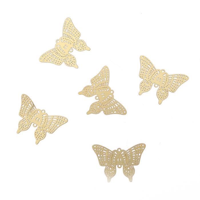 48 Pièces 3D Papillon Stickers, MXTIMWAN Muraux Décoration Realiste