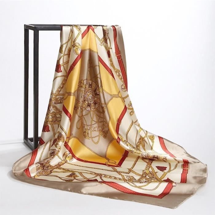 Foulard/carré En Mousseline De Soie 100% ETINCELLE COUTURE - Motif à Pois - 98x100 Cm - Neuf Avec étiquettes
