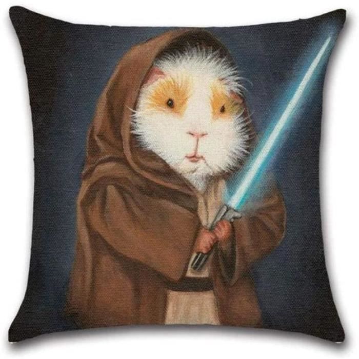 Mignon Dessin Anime Cochon D Inde Imprimer Taie D Oreiller Coton Cochon D Inde Taie D Oreiller Couverture Almohada 50x50cm 1198 Cdiscount Maison