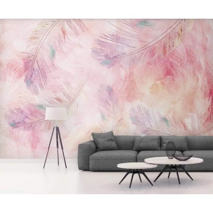 Papier Peint Panoramique Une Rose 3D Poster Mural pour Salon Chambre  Décoration Murale