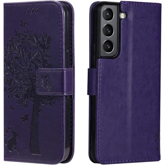 Coque Rabat Cuir PU Pour Oukitel C59 - Fenêtre Visible, Aimant Invisible, Support - Noir