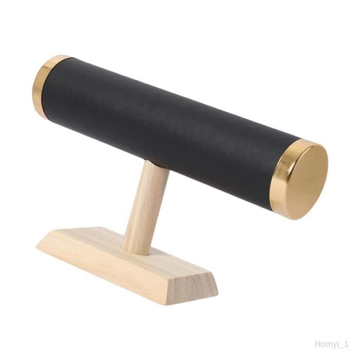 Présentoir de Bracelets en Bois Porte-Bracelet en forme de T Support de