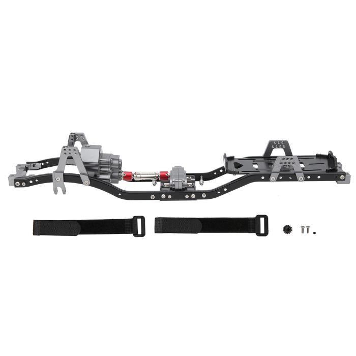 Cutie de viteze metalica cu motor 370 pentru masina RC WPL 1633, gri titan, set Cutie de viteze metalica cu motor 370 pentru masina RC WPL 1633, gri titan, set