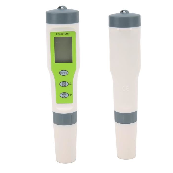 Testeur PH Et TDS Numérique - Afficheur LCD Pour Piscine, Aquarium, Eau Potable - Fonction Hold Et Auto-Off