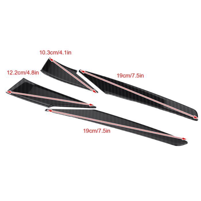 Pièce Tesla Personnalisation Coques Rétroviseurs Tesla Model 3 Highland 2024 - ABS Fibre Carbone Brillant - Lot De 2 Coque Rétroviseur Tesla Model 3