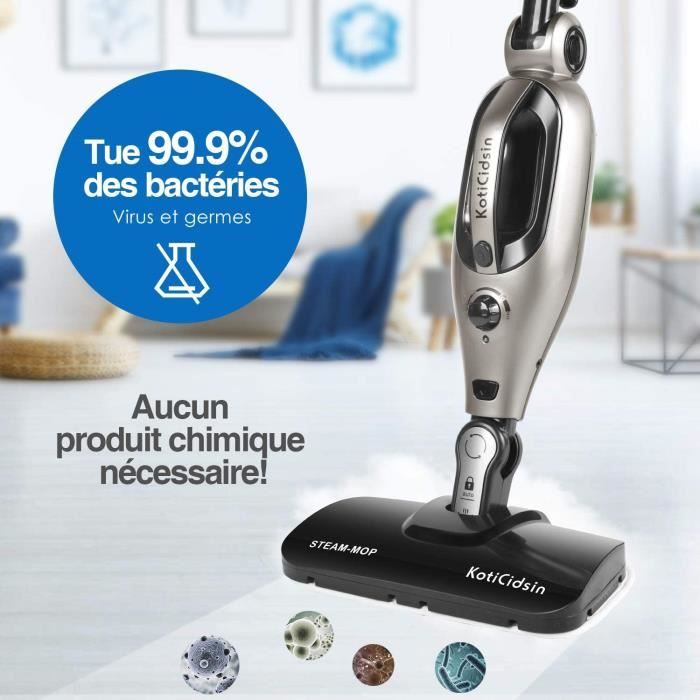 Fer à Repasser Vapeur KotiCidsin 2400W - Puissant Et Rapide Avec Fonction Autonettoyante