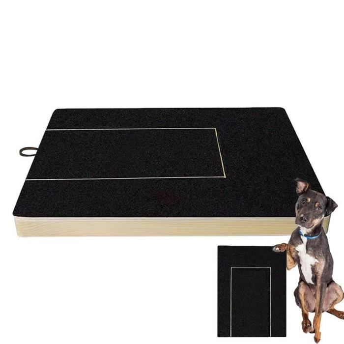 Meilleurs prix pour JOUET Planche à gratter pour ongles de chien griffes de meulage jouet coule pour animaux de compagnie grattoir en bois sûr lime à