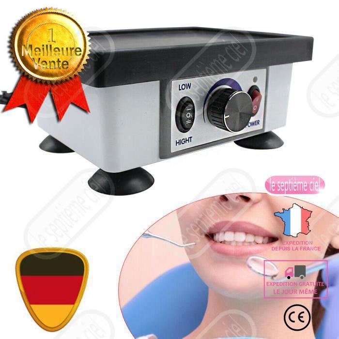 LSC® Shaker dentifrice noir Petit vibromasseur carré 120W DE Broyeur