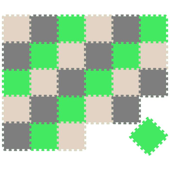 27 Tapis de Sol épais pour Bébé Enfant - 30x30 cm Dalles Puzzle Carré en Mousse EVA