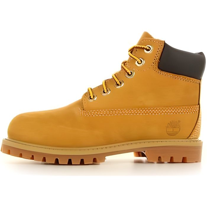 Bottes homme Timberland 6in Premium - Marron - Fermeture lacets - Cuir