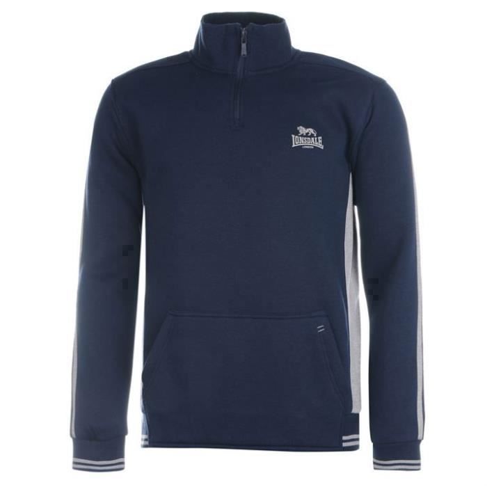 Polo bleu foncé EDEN PARK à manches longues 04FG - Boutique Loden
