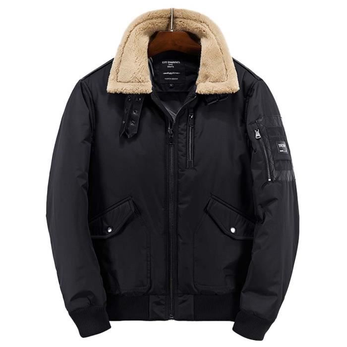 Traveling merchant dye Reduction Blouson Bomber Homme Avec Col en Fausse Fourrure Casual Veste Aviateur D'hiver Noir - Cdiscount Prêt-à-Porter Traveling merchant dye Reduction Blouson Bomber Homme Avec Col en Fausse Fourrure Casual Veste Aviateur D'hiver Noir - Cdiscount Prêt-à-Porter