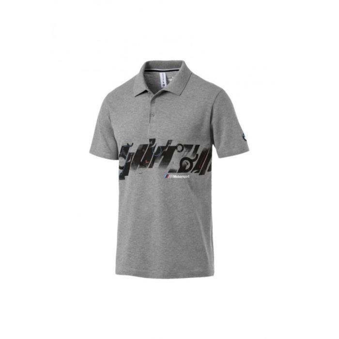 polo puma gris