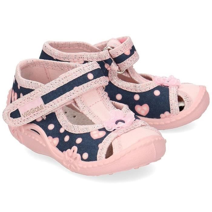 VI-GGA-MI Baskets bébé Vi-GGa-Mi Marysia - Bleu - Lacets - Textile