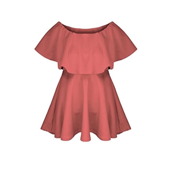 Lavish Alice - Combinaison évasée à épaules dénudées - Bleu marine | ASOS