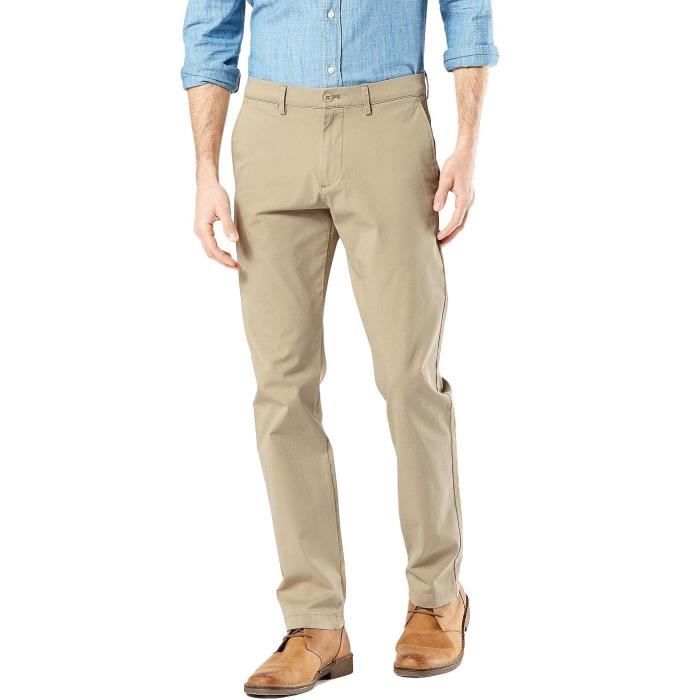 Pantalon Dockers Smart 360 Chino Kaki Homme