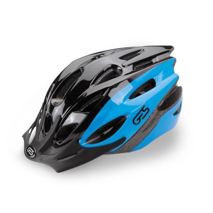 Casque VTT GES Rocket - Homme - Noir/Bleu - Taille 58/62