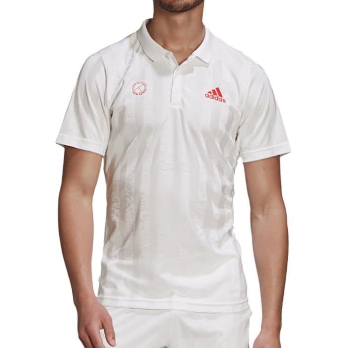 Polo Blanc Homme Adidas Freelift Blanc - Cdiscount Prêt-à-Porter