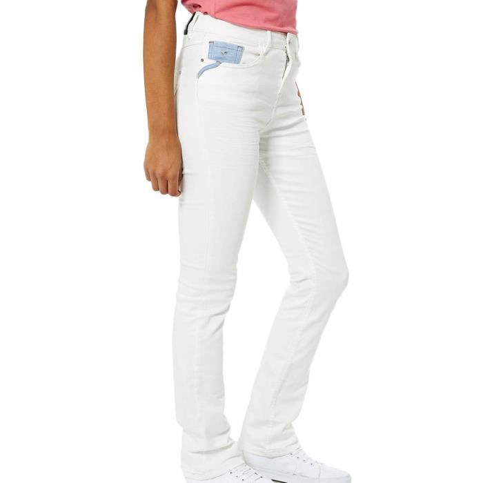 Jeans Slim Blanc Femme Kaporal Sibele