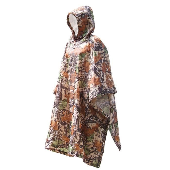 Vêtement De Pluie Poncho Pluie Imperméable Adulte - Capuche Poches Unisexe Toutes Saisons Capuche Ajustable
