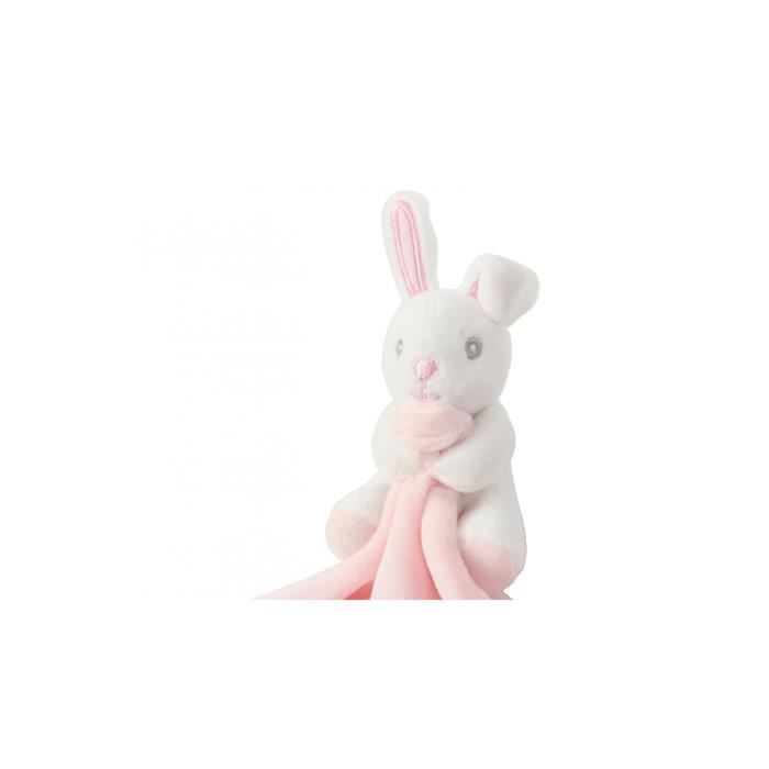 Doudou plat Mumbles Animal - Lapin rose - TU - Cdiscount Puériculture ...