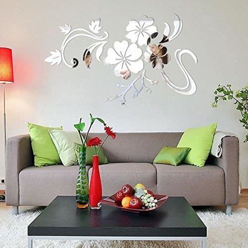 TEMPSA Mandala Fleur Amovible Sticker Mural Pr Chambre Salon Décoration