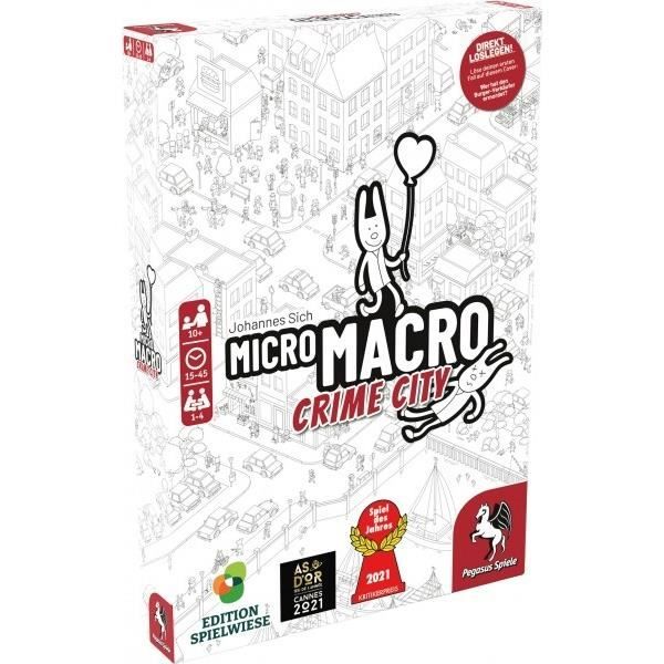 Pegasus Spiele 19154G - Nastro familiare MiniCrimes