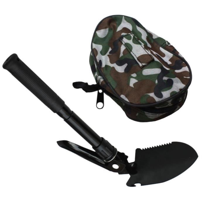 GTY06830-OUTILLAGE DE CAMPING,Pelle militaire pliante multifonctionnelle, Kit de survie en plein
