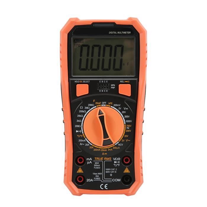 CEN Multimètre de haute précision Multimètre digital 890C+ Multimètre ...