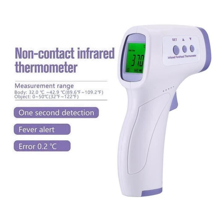 Braun Thermomètre frontal sans contact Blanc - Cdiscount Puériculture &  Eveil bébé