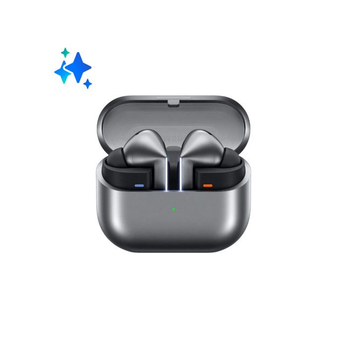 Samsung Galaxy Buds3 Pro Auricolari True Wireless Argento ANC IP57 Bluetooth 5.4