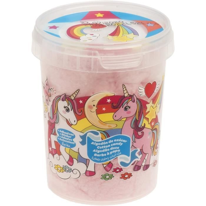 Barbe à Papa Artisanale Vanille En Pot – 50g De Douceur Française Pour Fêtes & Gourmands