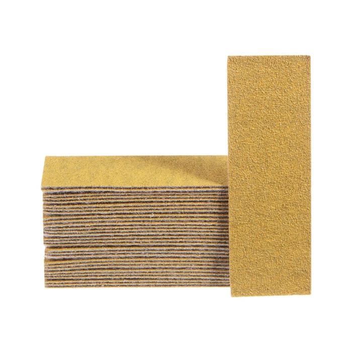 Disques De Ponçage 5 Pouces Grain 180 Carbure De Silicium - Lot De 20 Avec Support