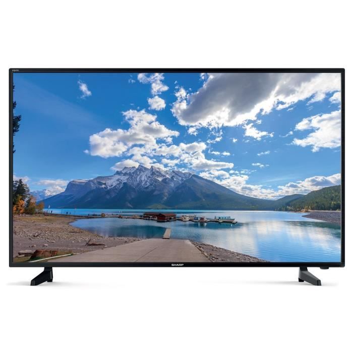 SHARP TV LED 40'' 4k UHD Smart Son Harman Kardon Netflix 3 HDMI