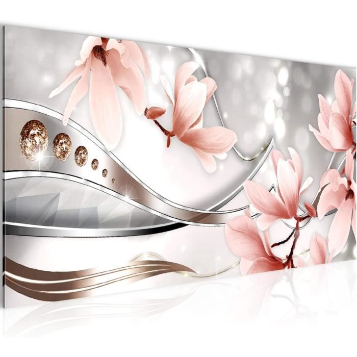 Impression Sur Toile Magnolia 16x20 - Décoration Murale Florale Contemporaine Par Twisted R Design