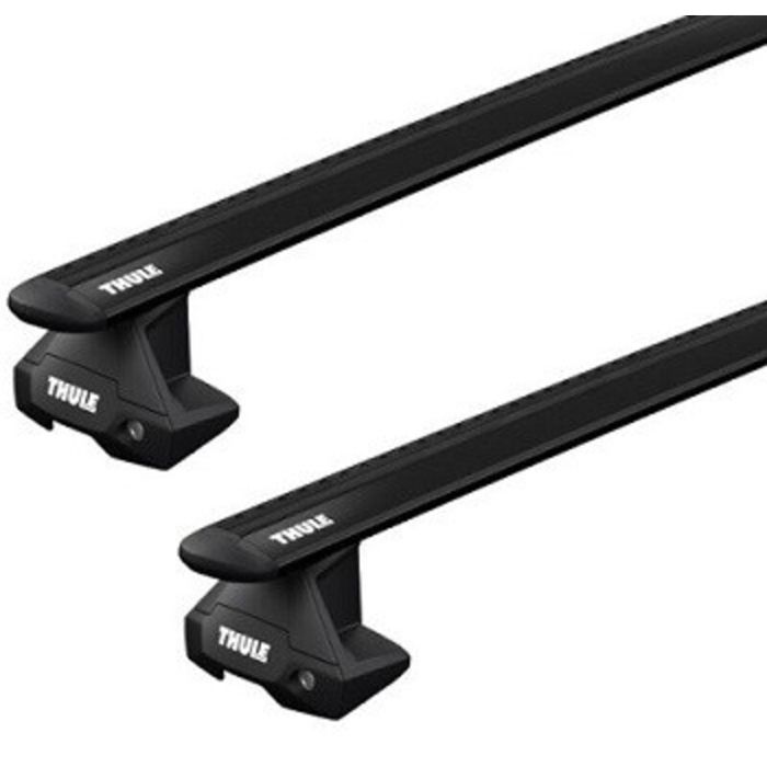 Barres De Toit Pour Honda CR-V I (1996-2002) - Rails Longitudinales Noir - Charge 75kg