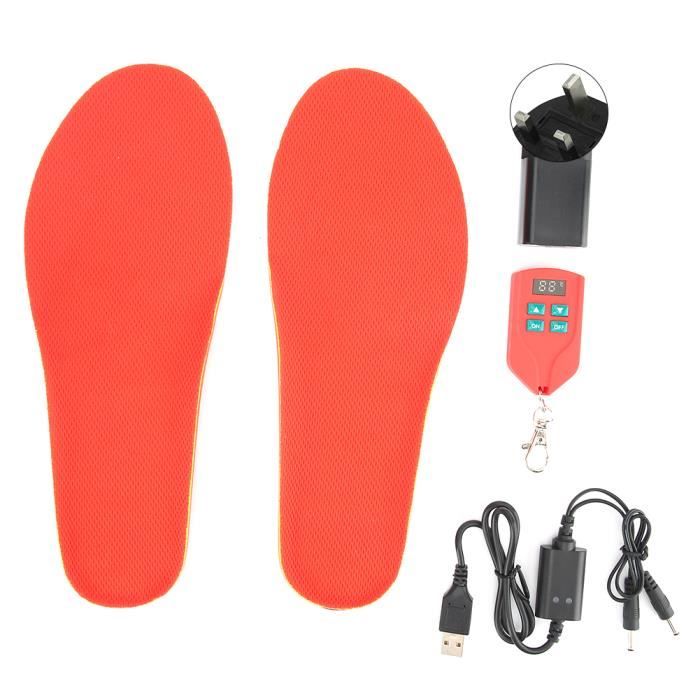 Semelles Chauffantes, Chauffe-orteils, Chauffe-pieds électrique, Semelles Chauffantes USB D'hiver, Tapis Chauffant Pour Pieds, Semelle Intérieure